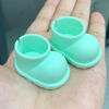 Picture of 17cm Labubu Soft Silicone Rain Shoes - Labubu Doll Accessory - Doll Shoes