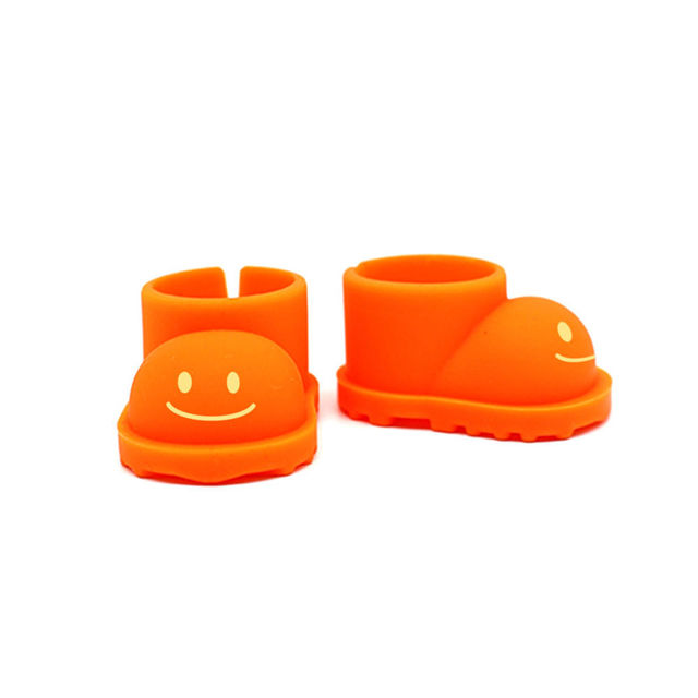 Picture of 17cm Labubu Soft Silicone Rain Shoes - Labubu Doll Accessory - Doll Shoes