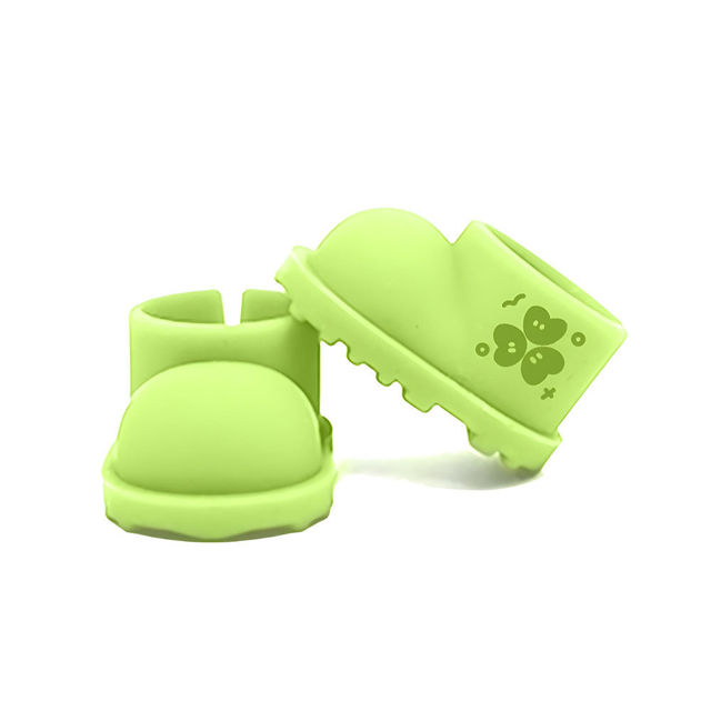 Picture of 17cm Labubu Soft Silicone Rain Shoes - Labubu Doll Accessory - Doll Shoes