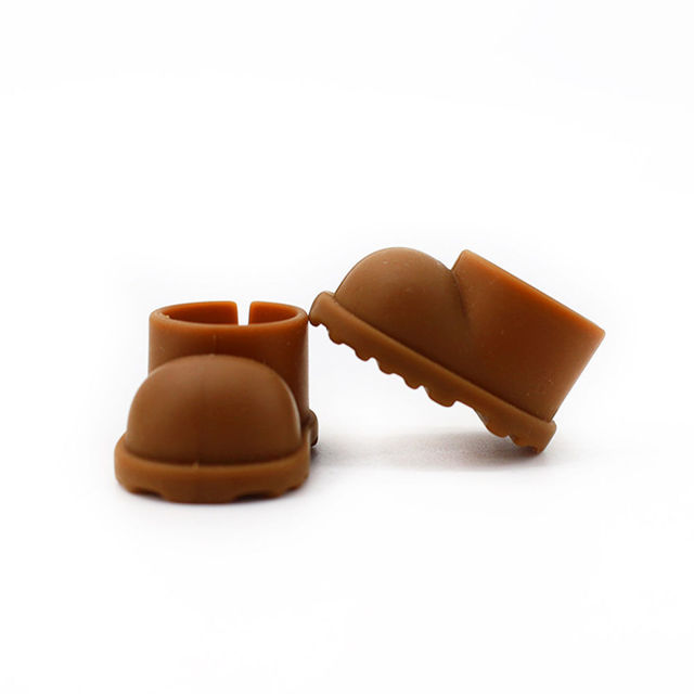 Picture of 17cm Labubu Soft Silicone Rain Shoes - Labubu Doll Accessory - Doll Shoes
