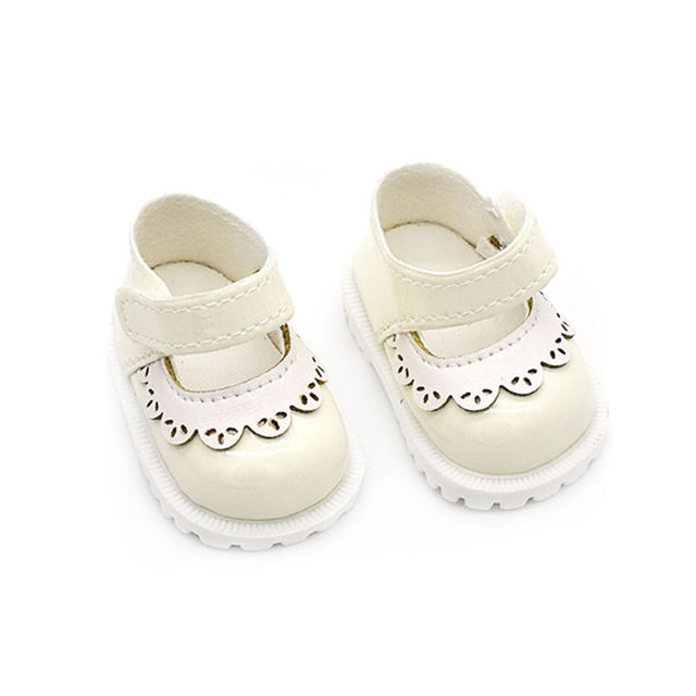 Picture of 17cm Labubu Princess Leather Shoes - Labubu Doll Mini Shoes - Doll Shoes