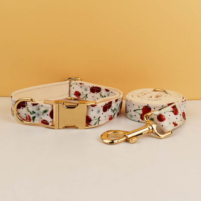 Picture of Personalized Pet Name Collar - Fruit Series - Engraved Pet Name Tag Metal Buckle - Summer Gifts for Puppy
