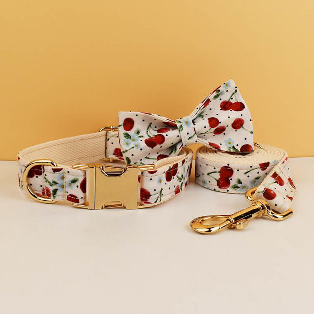 Picture of Personalized Pet Name Collar - Fruit Series - Engraved Pet Name Tag Metal Buckle - Summer Gifts for Puppy