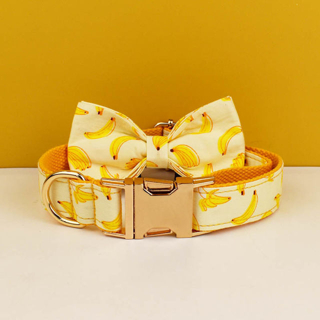 Picture of Personalized Pet Name Collar - Fruit Series - Engraved Pet Name Tag Metal Buckle - Summer Gifts for Puppy