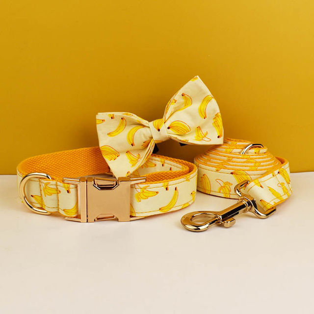 Picture of Personalized Pet Name Collar - Fruit Series - Engraved Pet Name Tag Metal Buckle - Summer Gifts for Puppy