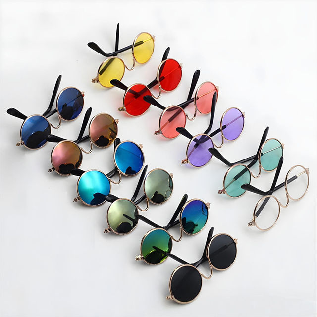 Picture of 17cm Labubu Mini Sunglasses - Labubu Doll Sunglasses - Sunglasses for Dolls