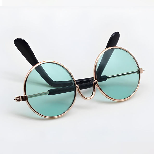 Picture of 17cm Labubu Mini Sunglasses - Labubu Doll Sunglasses - Sunglasses for Dolls