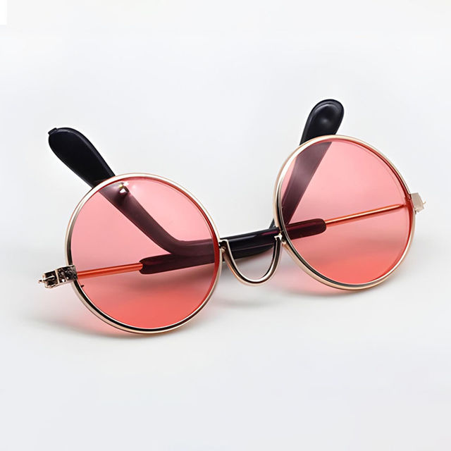 Picture of 17cm Labubu Mini Sunglasses - Labubu Doll Sunglasses - Sunglasses for Dolls