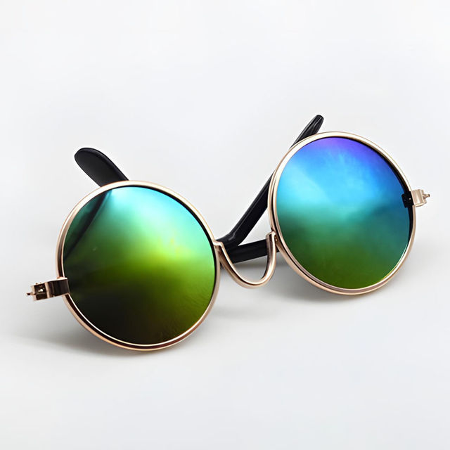 Picture of 17cm Labubu Mini Sunglasses - Labubu Doll Sunglasses - Sunglasses for Dolls
