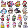 Picture of DIY Labubu Accessories Set for Crocs Shoes - Include 18 Different Figures