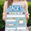 Picture of Personalized Wooden First & Last Day of School Sign - Back to School Photo Board for Kids