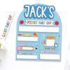 Picture of Personalized Wooden First & Last Day of School Sign - Back to School Photo Board for Kids