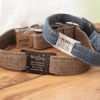 Picture of Custom Slide On Dog & Cat Collar Tag - Personalized Stainless Steel Pet Name Tag with Owner Information