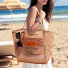 Picture of Custom Beach Bags - Custom Mesh Beach Bags - Personalized Beach Tote Bags