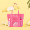 Picture of Custom Embroidered Beach Bags - Custom Mesh Tote Bags - Custom Sand Proof Shoulder Bags