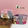 Picture of Personalized Quick Release Cat Collar - Personalized Cat Collar with Name - Velvet Pet Collar - Gift for your Cat