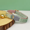 Picture of Personalized Quick Release Cat Collar - Personalized Cat Collar with Name - Velvet Pet Collar - Gift for your Cat