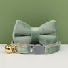 Picture of Personalized Quick Release Cat Collar - Personalized Cat Collar with Name - Velvet Pet Collar - Gift for your Cat