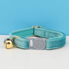 Picture of Personalized Quick Release Cat Collar - Personalized Cat Collar with Name - Velvet Pet Collar - Gift for your Cat