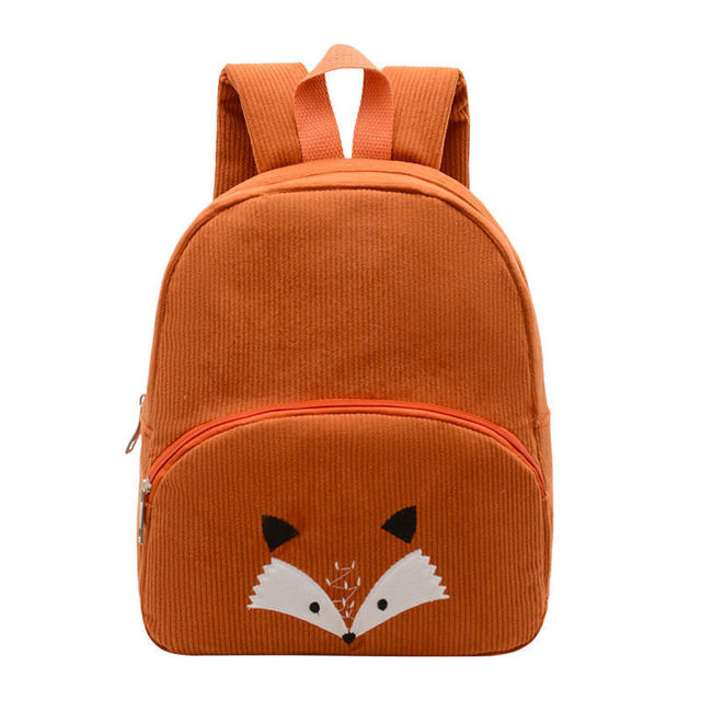 Picture of Custom Embroidered Toddler Backpack with Name - School Bag - Back to School Gift for Kids