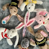 Picture of Customized Rabbit Toy - Custom Embroidered Name Plush Rabbit - Personalized Comfort Rabbit for Kids Gift