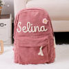 Picture of Personalized Embroidered Name Backpack for Toddler - Custom Name Embroidered Backpack - Back to School Gift