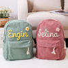 Picture of Personalized Embroidered Name Backpack for Toddler - Custom Name Embroidered Backpack - Back to School Gift
