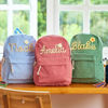 Picture of Personalized Embroidered Name Backpack for Toddler - Custom Name Embroidered Backpack - Back to School Gift