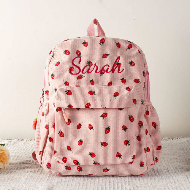 Picture of Custom Embroidered Name Backpack - Custom Embroidered Kids Backpack - Custom Back to School Gift