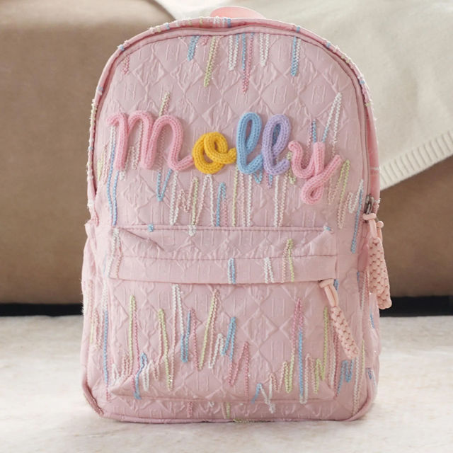 Picture of Personalized Embroidered Name Backpack for Kids - Custom Backpack with Name - Back to School Gift