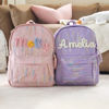 Picture of Personalized Embroidered Name Backpack for Kids - Custom Backpack with Name - Back to School Gift