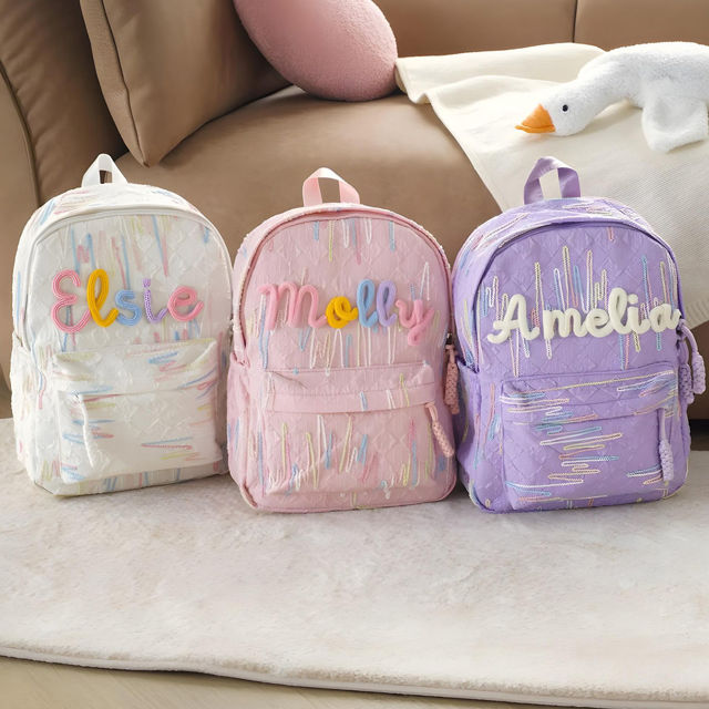 Picture of Personalized Embroidered Name Backpack for Kids - Custom Backpack with Name - Back to School Gift