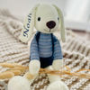 Picture of Custom Name Plush Toys - Custom Embroidered Stuffed Bunny Rabbit - Personalized Comfort Rabbit for Kids