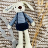 Picture of Custom Name Plush Toys - Custom Embroidered Stuffed Bunny Rabbit - Personalized Comfort Rabbit for Kids