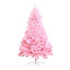 Picture of Pink Christmas Tree - Flame Retardant PVC Christmas Tree - 4 SIZE From 4 Ft to 6.9Ft with Metal Stand