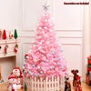 Picture of Pink Christmas Tree - Flame Retardant PVC Christmas Tree - 4 SIZE From 4 Ft to 6.9Ft with Metal Stand