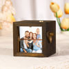Picture of Custom Wooden Hand-Cranked Flip Photo Frame - Custom Wooden Couple Photo Flipbook Frame - Couple Gifts,Wedding Gift