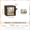 Picture of Custom Wooden Hand-Cranked Flip Photo Frame - Custom Wooden Couple Photo Flipbook Frame - Couple Gifts,Wedding Gift