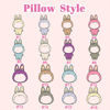Picture of Custom Shaped Pillow - Custom Shaped Throw Pillow - Custom Labubu Face Plush Pillow