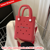 Picture of Personalized Engraved Hole Small Bag - Summer Tote Bags - Beach Vacation Simple