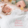 Picture of Custom Baby Name Blanket - Embroidered Letter Blanket - Custom Embroidered Baby Blanket