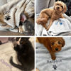 Picture of Custom Embroidered Flannel Blanket for Pets - Custom Dog or Cat Nap Blanket with Name