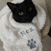 Picture of Custom Embroidered Flannel Blanket for Pets - Custom Dog or Cat Nap Blanket with Name