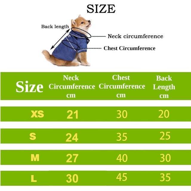 Picture of Custom Embroidered Pet Clothing - Personalized Dog and Cat Coat with Embroidered Name