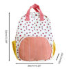 Picture of Custom Embroidered Name Backpack - Custom Strawberry Print Canvas Backpack - Personalized Name Backpack