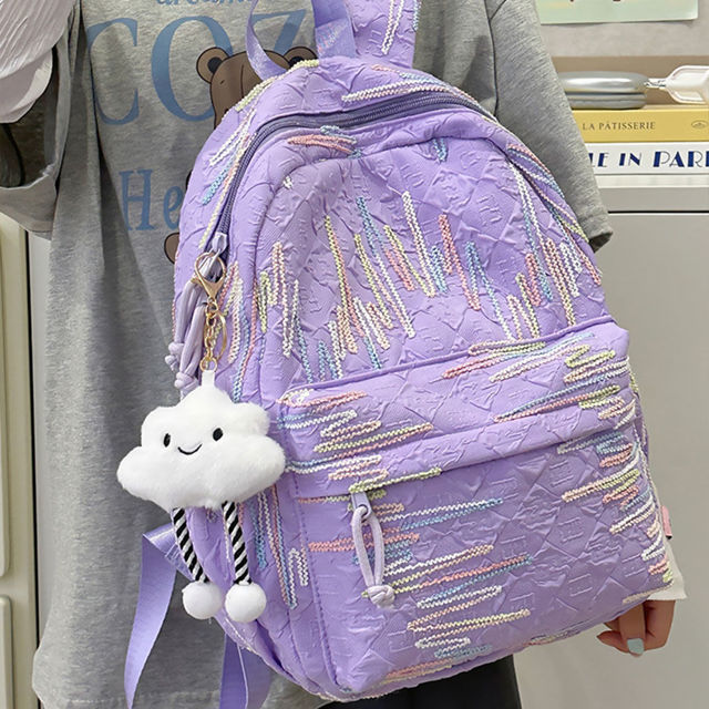 Picture of Custom Embroidered Name Backpack - Personalized Cartoon Graffiti Backpack - Personalized Kid Backpack