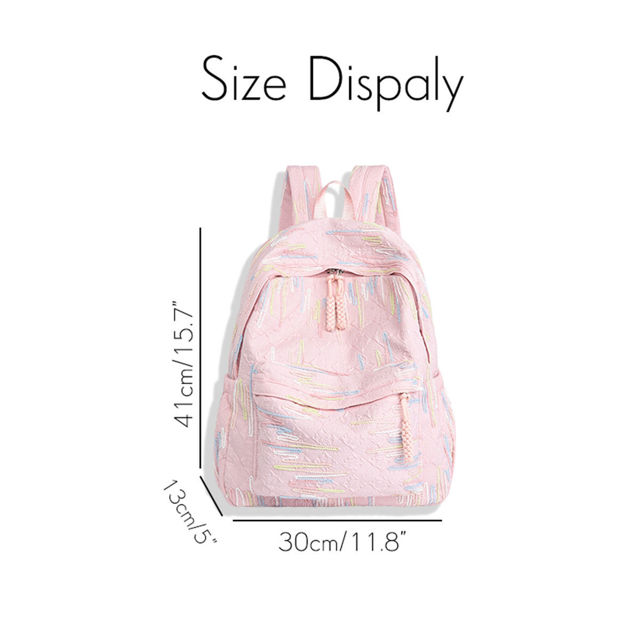 Picture of Personalized Embroidered Name Backpack for Kids - Custom Backpack with Name - Back to School Gift