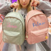 Picture of Custom Embroidered School Bag with Name - School Backpack for Kids - Back to School Gift