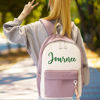 Picture of Custom Embroidered School Bag with Name - School Backpack for Kids - Back to School Gift