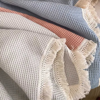 Picture of Custom Embroidered Baby Blanket - Custom Embroidered Baby Blanket - Custom Waffle Tassel Blanket